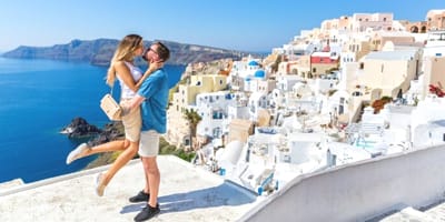 Romantic Trip To Santorini Island