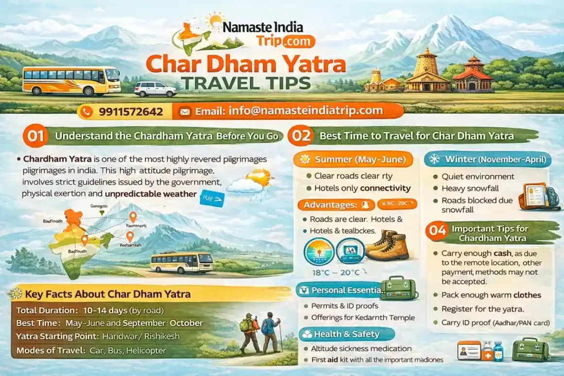 Travel Tips for Chardham Yatra