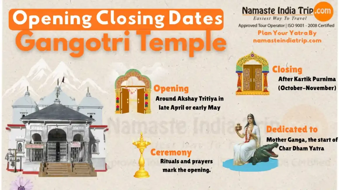 Gangotri Yatra Opening Dates for 2026