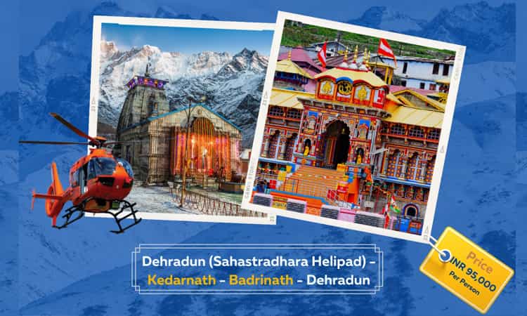 Badrinath Kedarnath Yatra by Helicopter