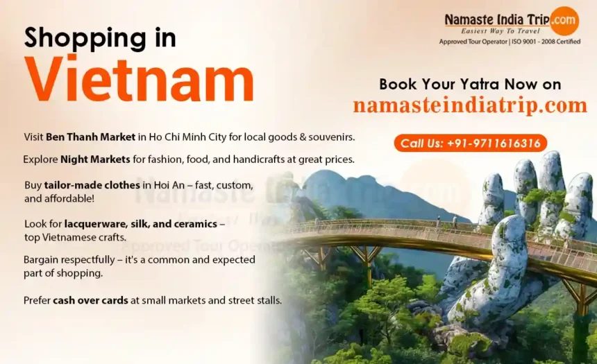 Best Places for Shopping in Vietnam