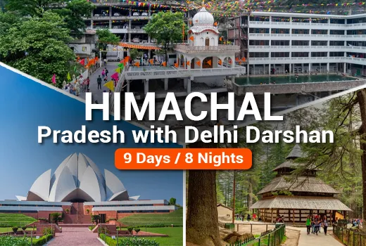 Himachal Delhi Darshan Tour Package
