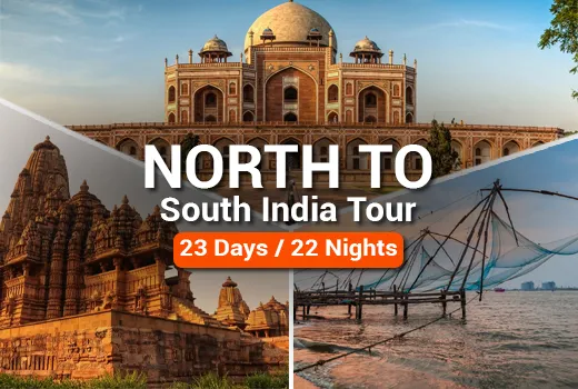 North and South India Tour Package