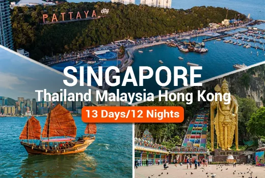 Singapore Thailand Malaysia Hong Kong Tour Package