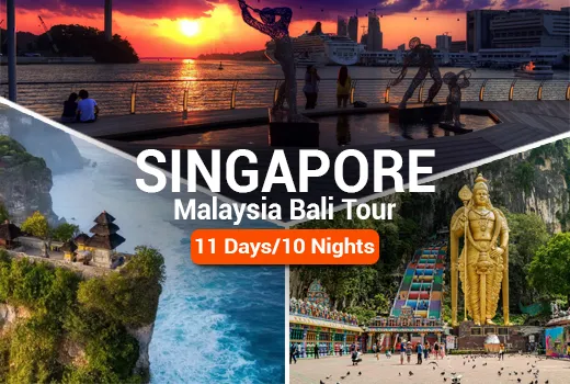 Singapore Malaysia Bali Tour Package