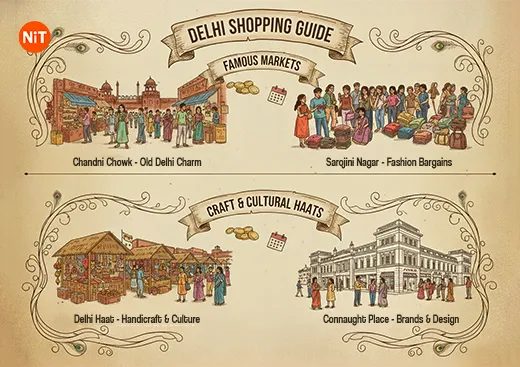 Best Places to Visit for Shopping in Delhi