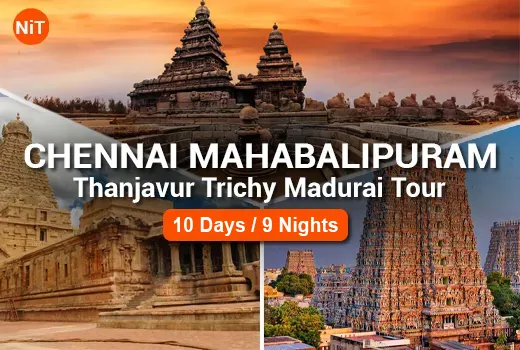 Chennai Mahabalipuram Thanjavur Trichy Madurai Tour