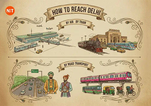 How to Reach Delhi